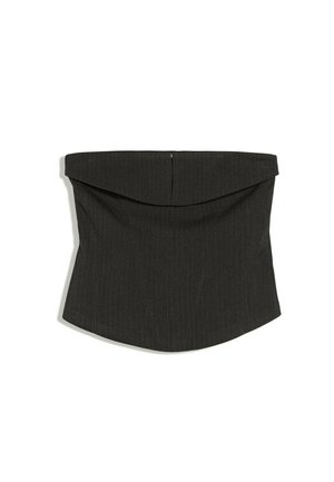 Bershka, BANDEAU - TOP - Camicetta - dark grey