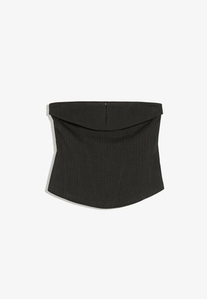 Bershka, BANDEAU - TOP - Blouse - dark grey