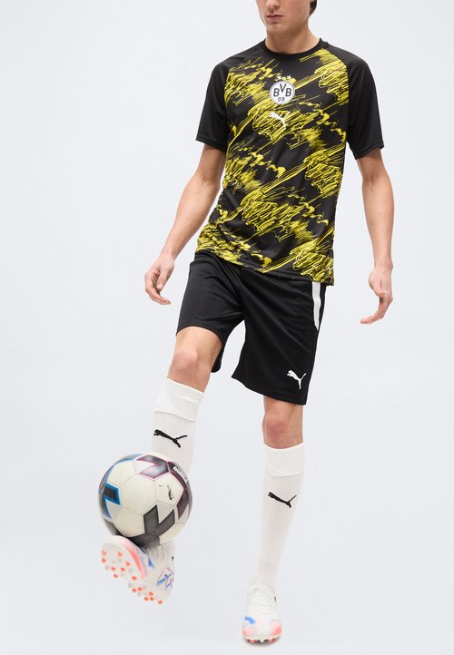 PUMA BORUSSIA DORTMUND WARM UP - Club wear - black/faster yellow — photo 4