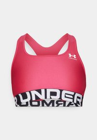 MID BRANDED - Sport-bh met medium support - shaded fuchsia/white