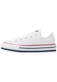 Converse CHUCK TAYLOR ALL STAR PLATFORM  - Zapatillas - white/midnght navy/garnet