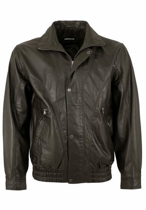 HOLDO - Lederjacke - braun