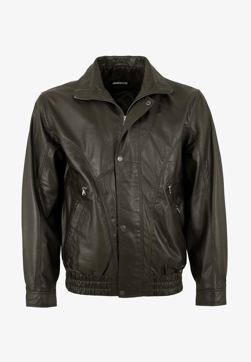Mark Maddox HOLDO - Lederjacke - braun