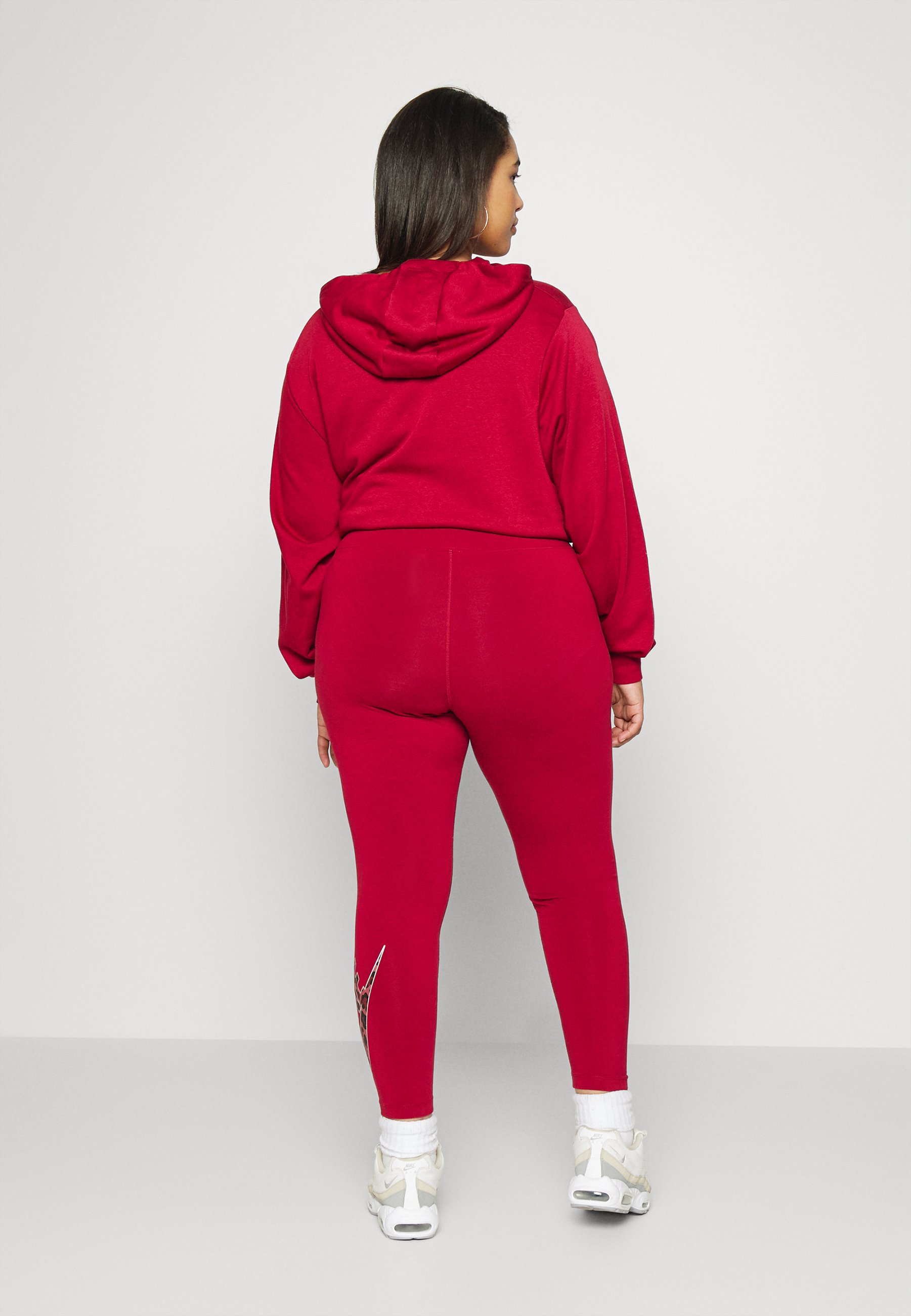 Nike Sportswear PLUS - Legging - pomegranate/Rood - Zalando.nl