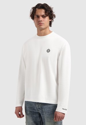 BOXY FIT CREWNECK LS - Longsleeve - off white