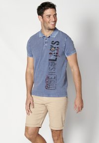 Koroshi SHORT SLEEVE  - Polokošeľa - indigo blue