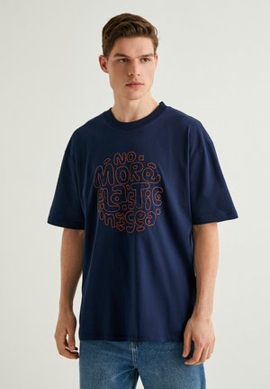Printtipaita - dark blue