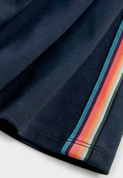 Paul Smith Junior ZEBRA LOGO ARTIST STRIPE PONTE - Vardagsklänning - navy