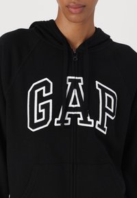 GAP HERITAGE - Felpa con zip - true black