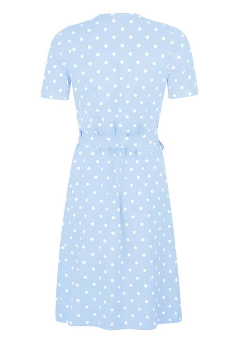 Damen Freizeitkleider | Marjolein Elisabeth ROOS Freizeitkleid lichtblauw wit/hellblau - QM64995 Damen Freizeitkleider | Marjolein Elisabeth ROOS Freizeitkleid lichtblauw wit/hellblau - QM64995