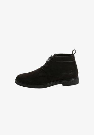 Marco Tozzi, STIEFELETTE - Stivaletti stringati - black