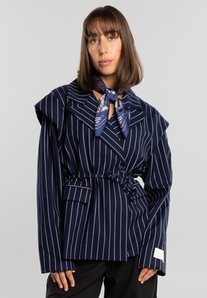 ANOTHER - Overgangsjakke - dark blue stripes