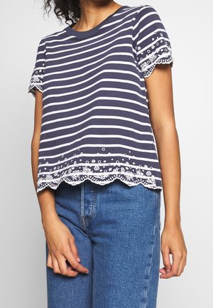 Superdry & Co, T-shirt print - dark blue