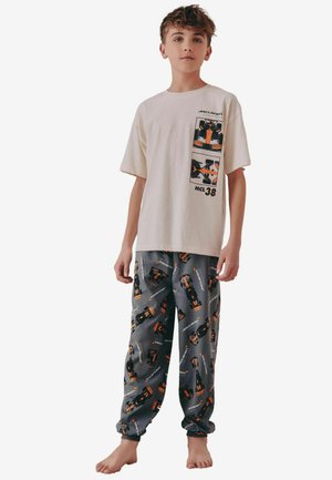 REGULAR FIT - SINGLE LICENSE SET - Yöasusetti - black cream mclaren
