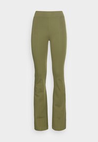 Não selecionado, dark green