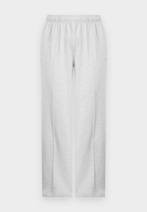 Grå sweatpants med elastisk talje, lige ben og subtile sidesømme. Lavet af blødt, letvægtsstof. Minimalistisk design.