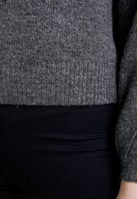 ONLY Strickpullover - mottled grey