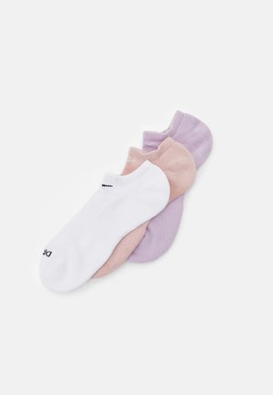 EVERYDAY PLUS CUSH 3 PACK UNISEX - Chaussettes de sport - doll/white/pink oxford/white/white/black