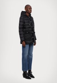 MICHAEL Michael Kors HOODED LONGLINE PACKABLE - Vinterfrakke - black