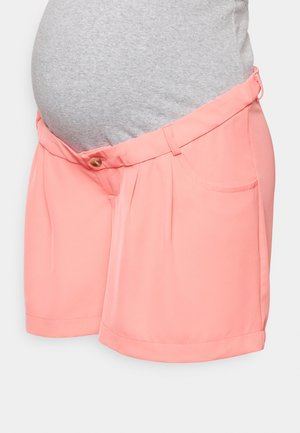 ONLY MATERNITY OLMLAURA PLEAT  - Shorts - georgia peach