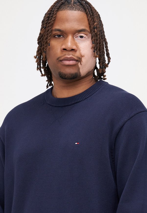 CHUNKY C NECK - Jumper - desert sky3