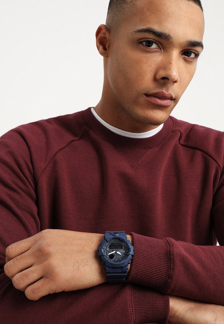 G-SHOCK GBA-800 - Digitaal horloge - dark blue/donkerblauw - Zalando.nl