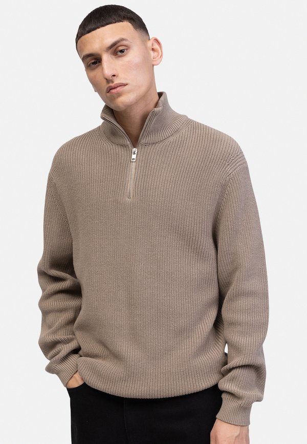 COLE REGULAR FIT - Strickpullover - vintage khaki