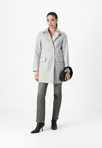 VILA VIULLA COAT  - Cappotto classico - light grey
