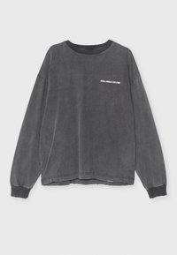Don't Waste Culture ZABA UNISEX - Μπλούζα με μακριά μανίκια - vintage washed black