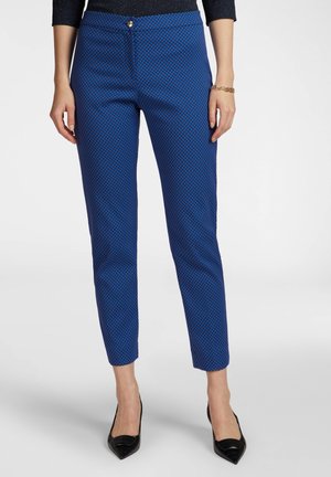 Elena Mirò, IN JACQUARD - Pantalon classique - bluette
