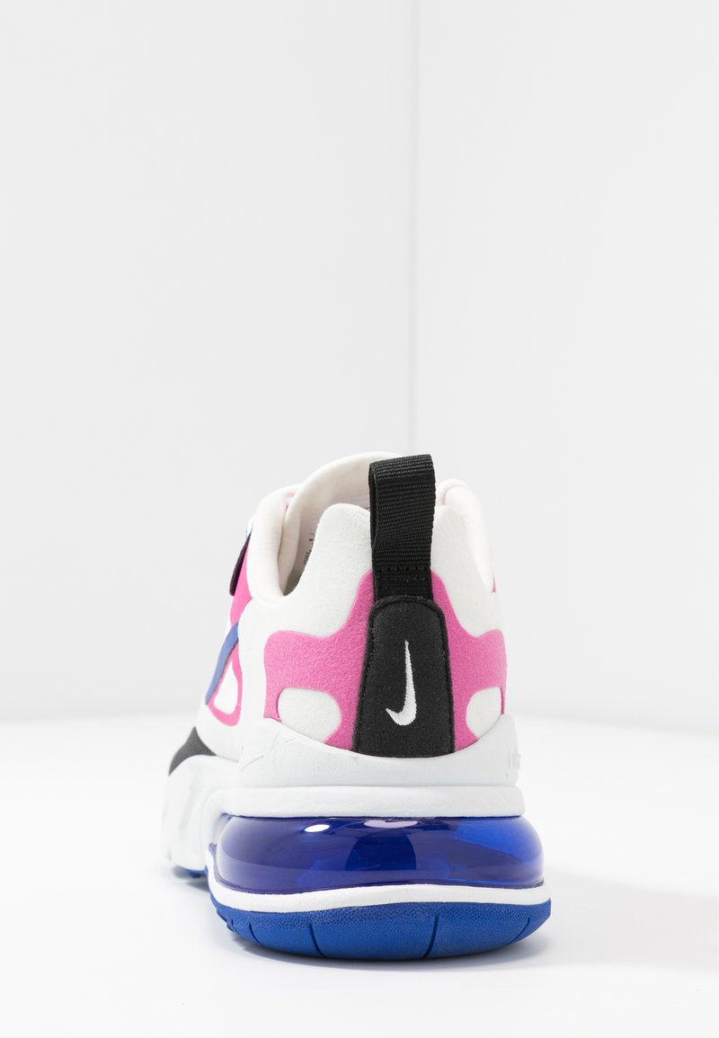 Nike Sportswear Air Max 270 React Sneaker Low Summit White Hyper Blue Cosmic Fuchsia Black Weiss Zalando De