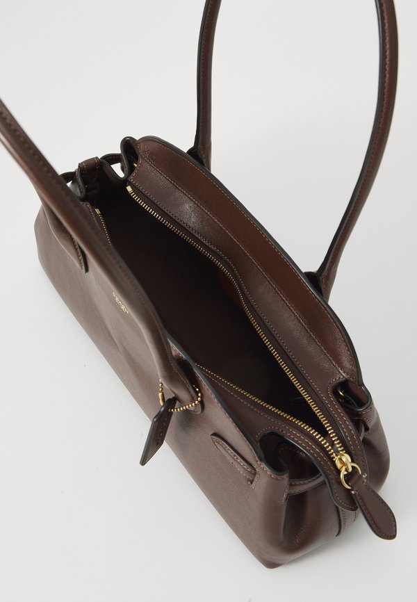 GLAZED EMPIRE CARRYALL - Handbag - maple3