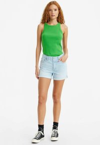 501® ORIGINAL SHORTS - Jeansshort - light indigo worn in blue