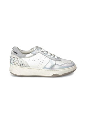 Sneakers basse - plateado