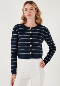 LELA REGULAR FIT - Neuletakki - dark blue