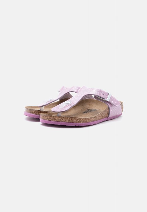 Birkenstock GIZEH KIDS COSMIC SPARKLE NARROW - T-bar sandals - lavender — foto 2