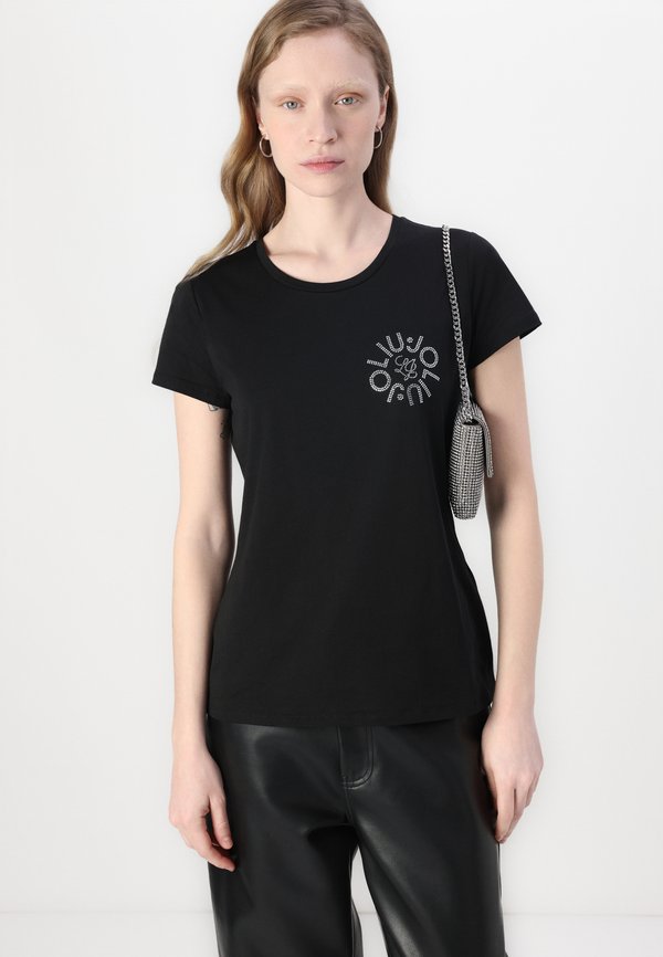 MODA 2 PACK - Print T-shirt - nero4