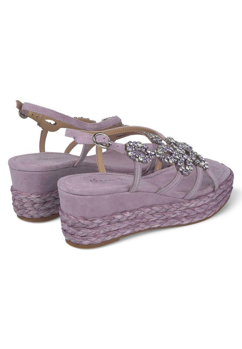Alma en Pena Wedge sandals morado/purple Zalando