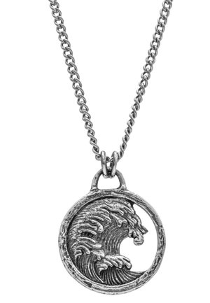 TIDE WAVE MARITIM - Necklace - silberfarben