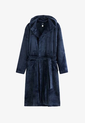 Lindex, LINDEX FLEECE ROBE LINDEX UNISEX - Peignoir - navy