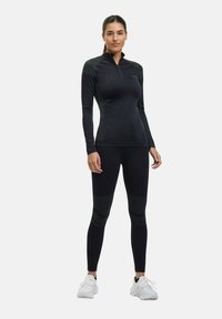 FALKE RUNNING - Langarmshirt - black