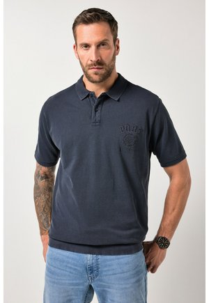 STOMACH FIT SHORT SLEEVE VINTAGE LOOK - Poloshirt - navy blue