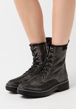 Tamaris, Bottines à lacets - silver-coloured