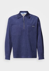 Scotch & Soda ZIP SHIRT - Shirt - peacoat