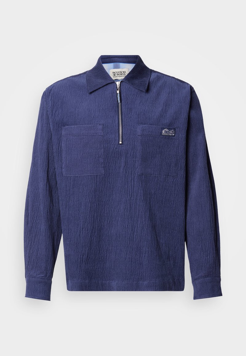 Scotch & Soda Overhemd donkerblauw