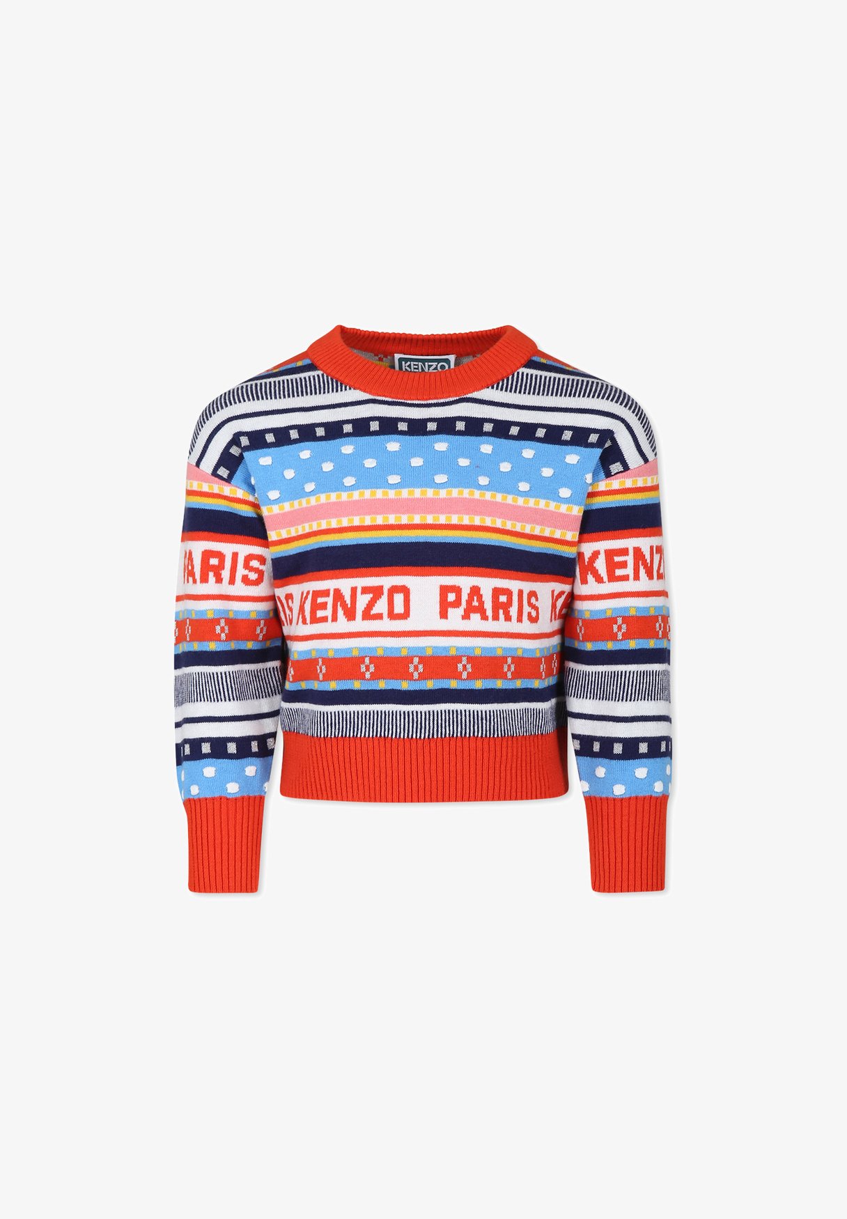 KENZO kids Maglione rice/arancione - Main Image