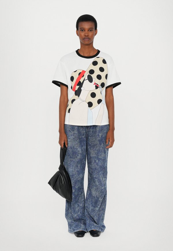 EVAN STACEFACE OVERSIZED TEE - Print T-shirt3