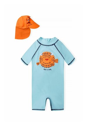 2 PIECE WITH SET - Badpak - light blue