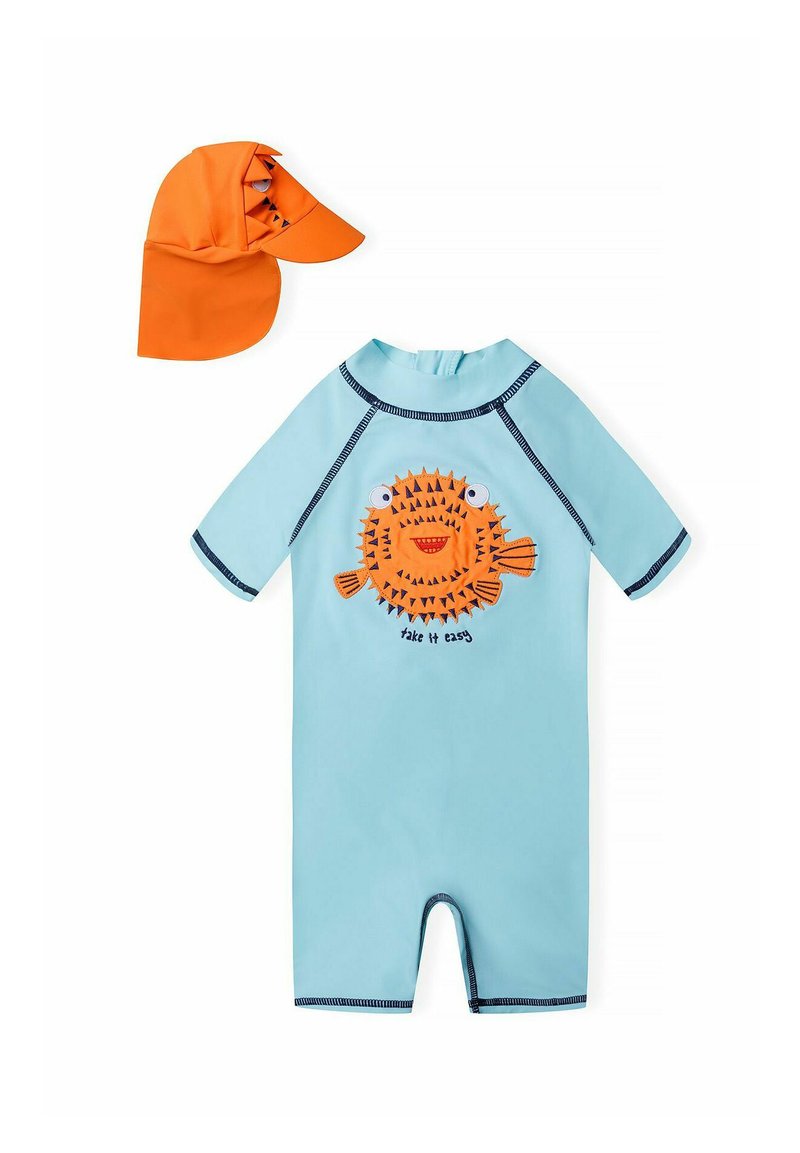 MINOTI 2 PIECE WITH SET - Fürdőruha - light blue