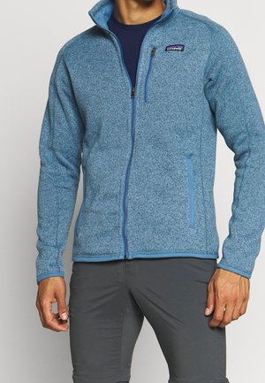 Mikina na zip - blue